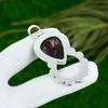 Easter Deal 925 Sterling Silver Pear Pink Tourmaline Stone Wife Pendant Jewelry