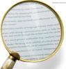 Brass Manifer Magnifying Glass with Leather Storage Case, Handmade Magnifying Lance, Classic Look