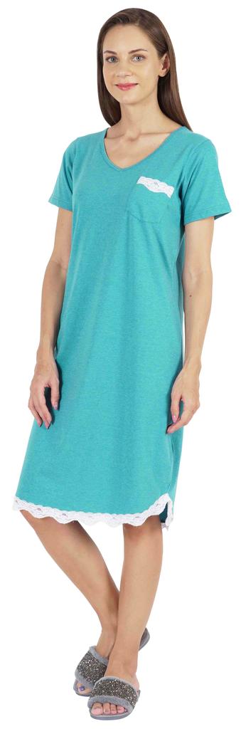 Inkmeso Nightdress for Women Sexy Lace Sleep Dress Sleepwear Soft Sleep