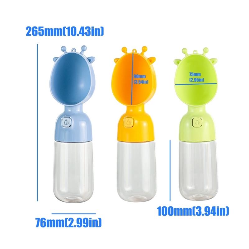 Dog Water Bottles Small Large Dogs Cats Portable Puppies Cup Outdoor Travel Leakproof Drinking Pet Supply