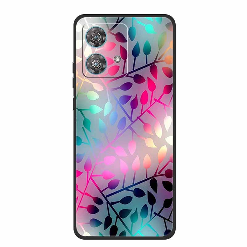 For Motorola Edge 40 Neo Case Animals TPU Soft Silicone Phone Cover for Moto Edge 40 Neo 5G Edge40 Neo Shockproof Wolf Fundas