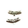 Tibetan Silver Hollow Elbow Beads & Three-Way Pendant Alloy Buckle for DIY Jewelry Making