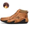 Men's Shoes Fashion Vintage Ankle Boots New Casual Boots Winter Comfortable Casual Shoes for Men Outdoor Comfortable Sneakers