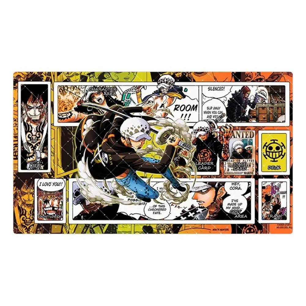 60*35*0.2cm Anime One Piece OPCG GAME Card PlayMat New Comic Series Enel Ace Law Hancock Brook Bonney Collection Gifts Toys