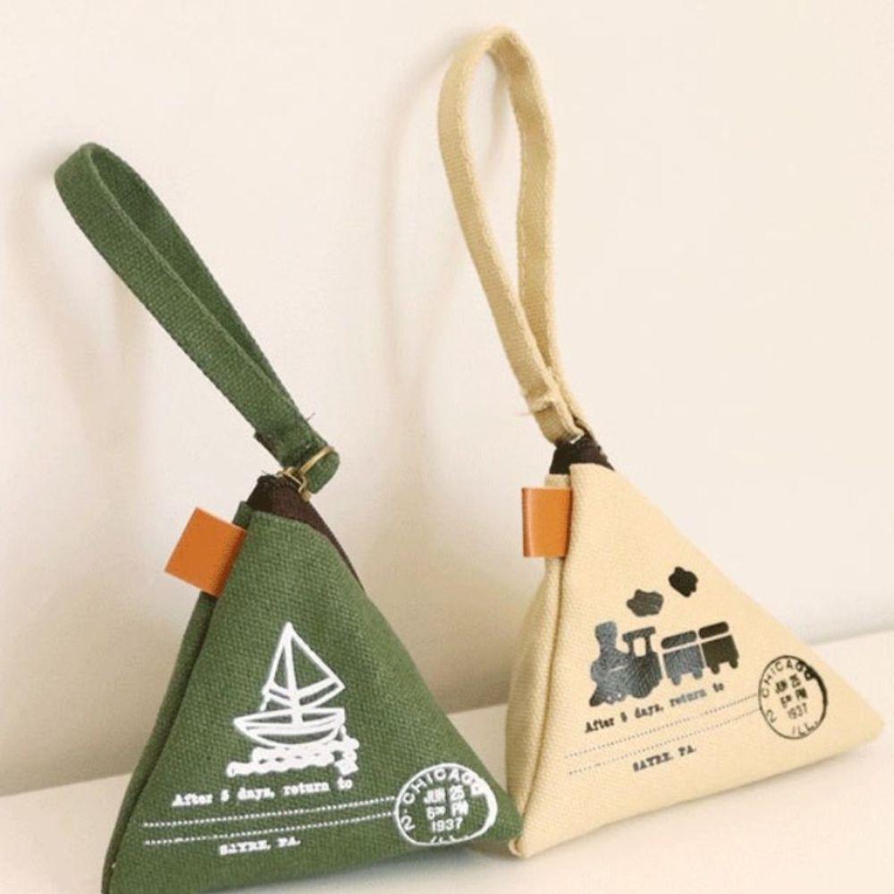 Dumpling Shape Lipstick Bag Creative Gift Mini Key Bag Coin Pouch Coin Purse Korea Style Wallet