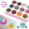 141 Pieces Handmade Diy Crystal Drip Glue Tool Set Bracelet Pendant Earrings Jewelry Silicone Mold Jewelry Set