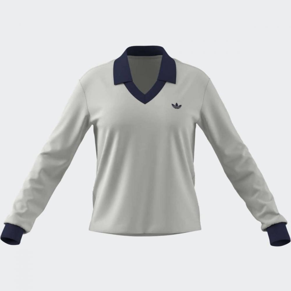 Adidas V Neck Jacquard Jersey Kc9319 AXL