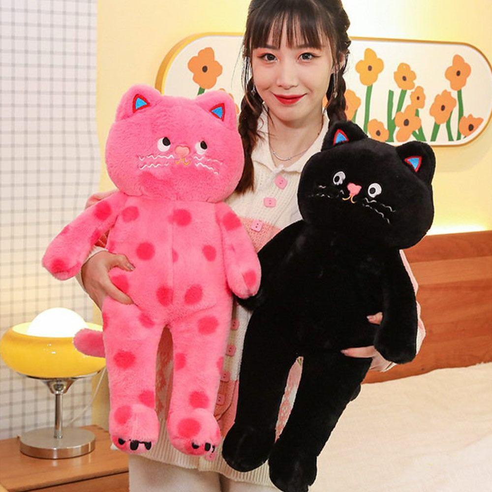 Plush Plush Cat Doll 40cm Animal Plush Toy Creative Stuffed Animal Pillow  Sleeping Gift