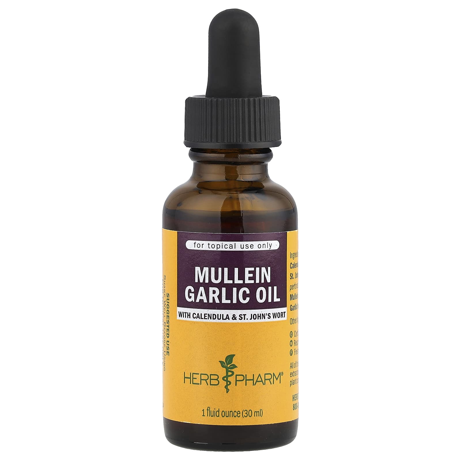 

With Mullein Garlic Oil, Calendula and St. John s Wort, 30 Ml (1 Fl Oz)