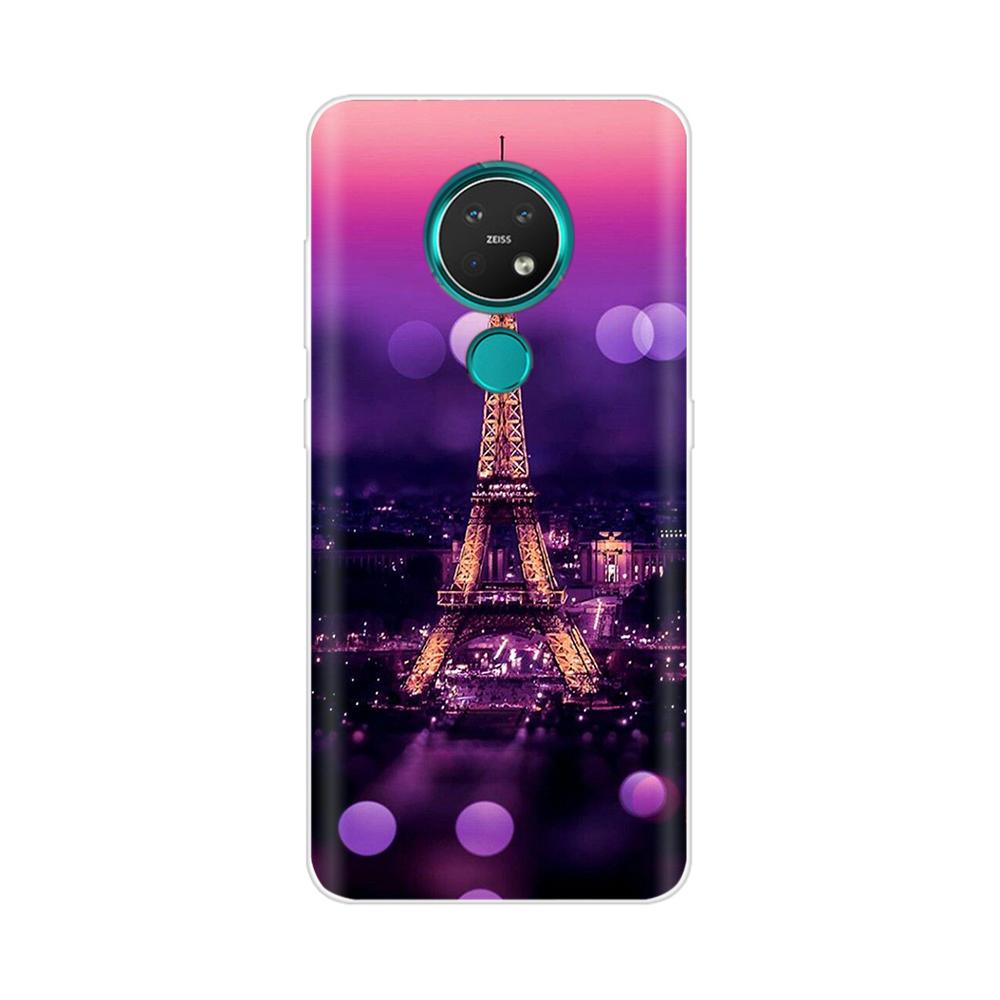 For Nokia 3.4 Back Cover Silicone Phone Case for Nokia 3.4 2020 Case 6.39 Inch Flower Funda Coque Capa Bumper Protect Shell Bag