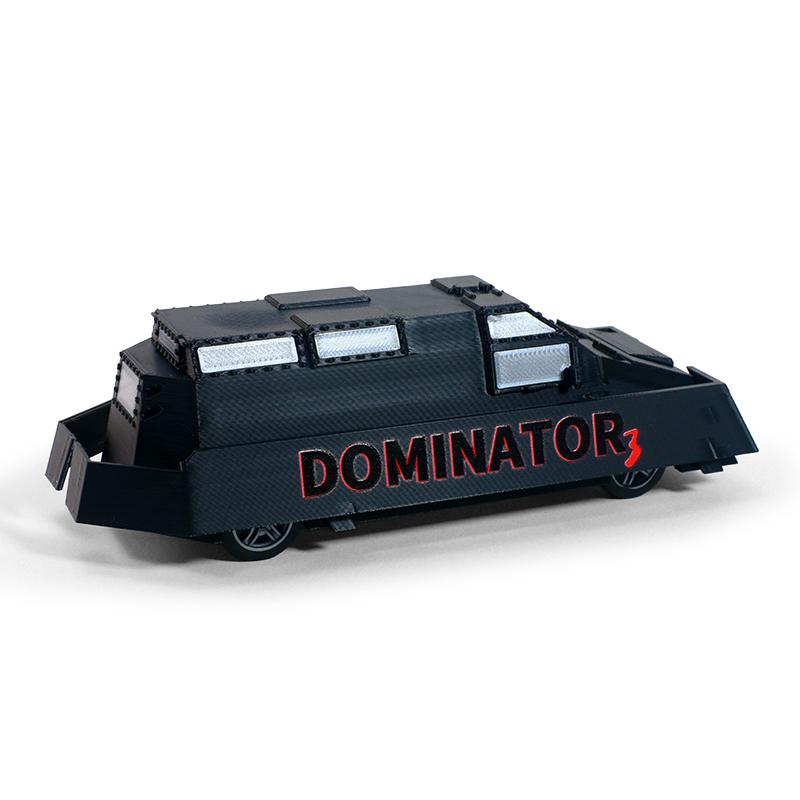 Deployable TIV2 Tornado Intercept Vehicle Static Scale Model Collectible Desk Ornament Gift For Storm Chaser Meteorology Fans