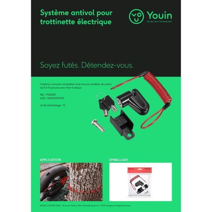 Système antivol pour trottinette électrique
