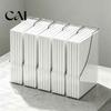 Acrylic Document File Holder Paper Organizer Letter Tray, Stackable Desk Organizer, Clear Desktop Stationery Storage Box Sorter for Documents, Files,