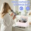 Portable Hair Dryer Storage Bag Dustproof Travel Case Multi-Pocket Dustproof Curling iron Organizer Pouch