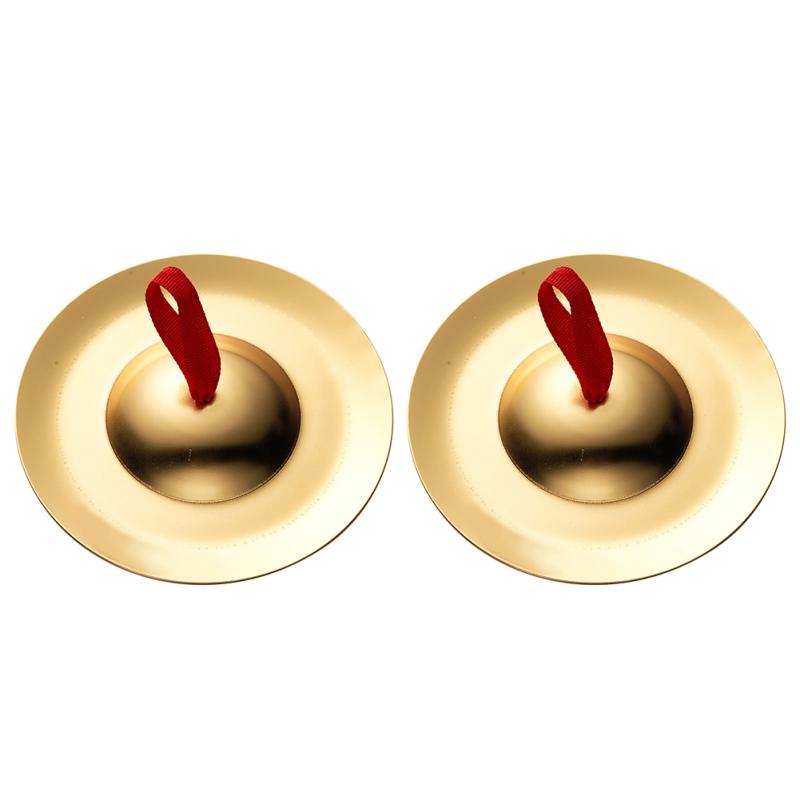 

12 см 4,7 Мини-медные ручные тарелки для детей, пальчиковые тарелки, музыкальное просветление, ритм-бит