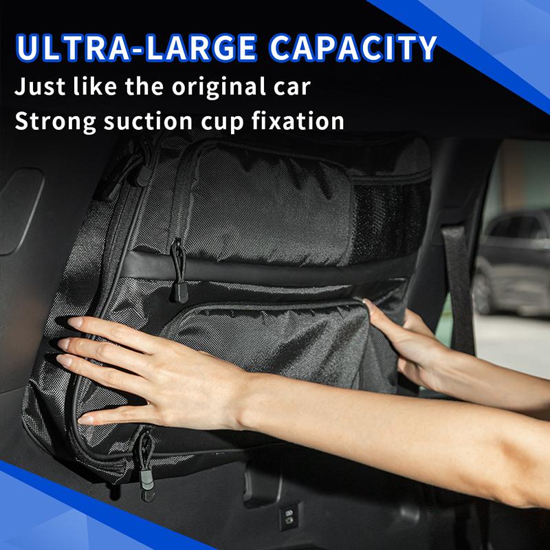 Car Trunk Side Multifunctional Storage Bag For Toyota Land Cruiser Prado 250 LC250 2025+ Side Window Storage Bag Canvas 1pcs