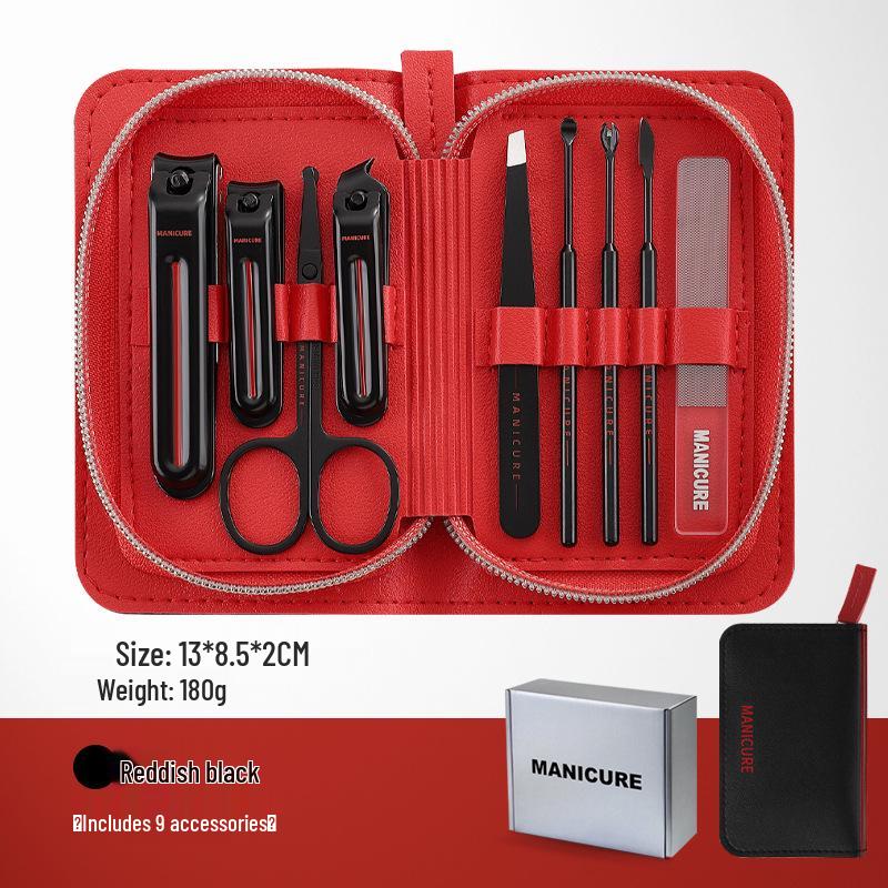 Nir Lans 12-Piece Anti-Splash Nail Clippers Set – Premium Portable Manicure Tools