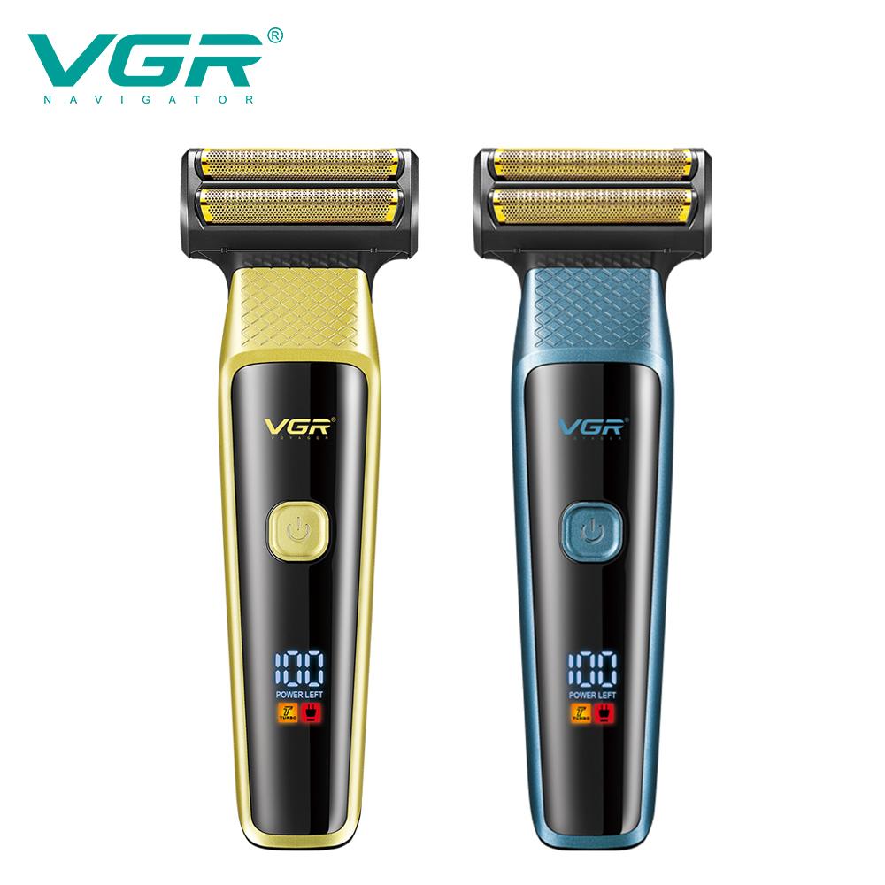 VGR V-366 3-in-1 Hair Trimming Set Electric Hair Clipper Nose Hair Trimmer Men's Shaver Cleaning and Hair Removal Machine Waterproof and Long-lasting