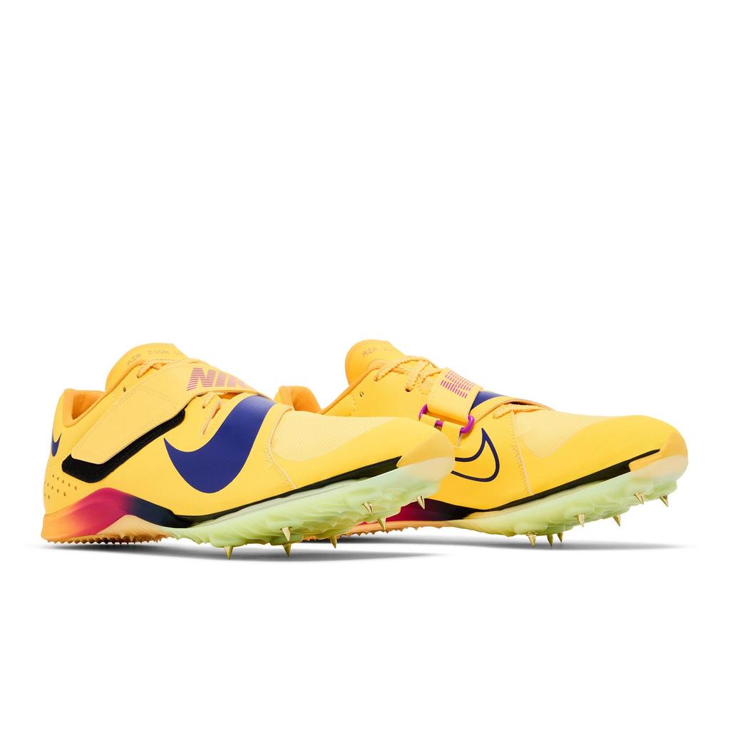 Nike Zoom Long Jump Elite 'Citron Pulse' (Unisex) Citron Pulse / Volt Ice / Vivid Purple / Indigo Burst Track Field Shoes FZ9326 800