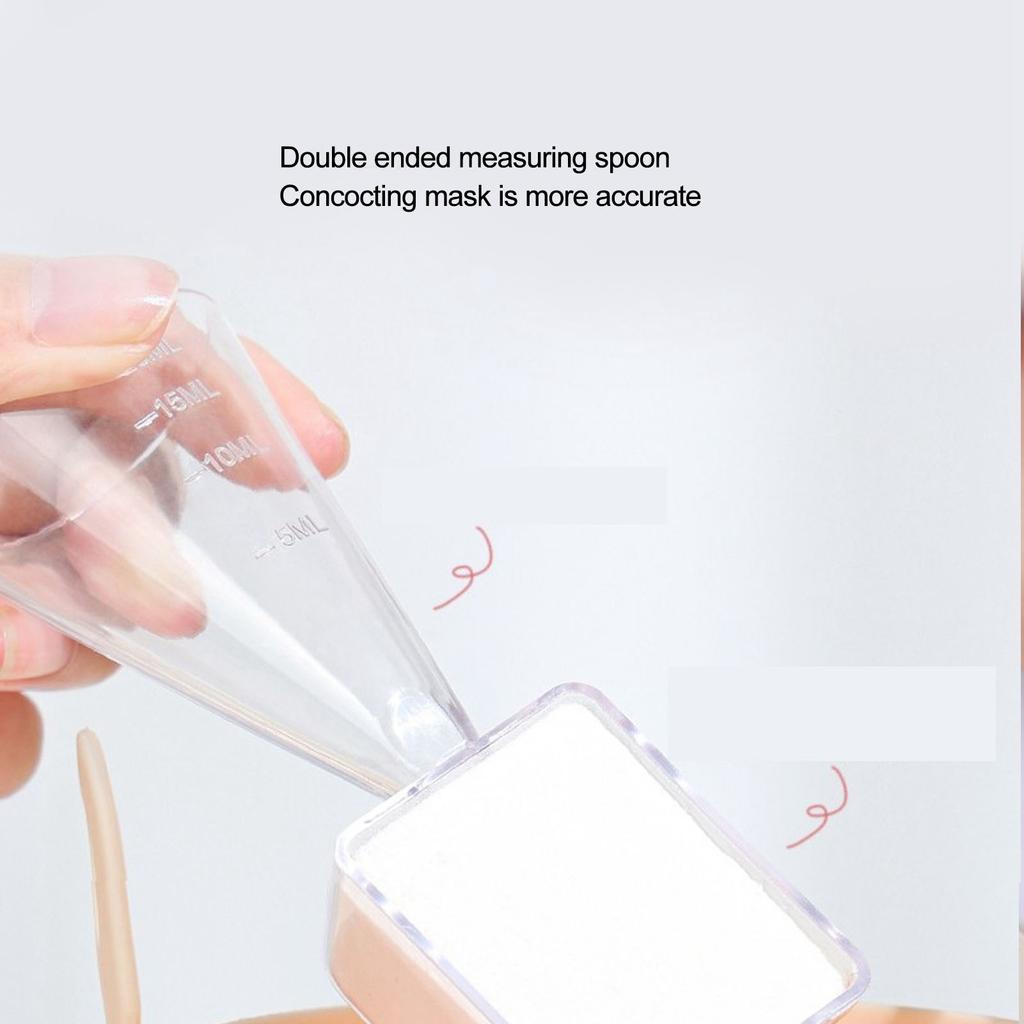 Facial Mask Mixing Bowl Soft Reusable Silicone Face Mud Mask Mixing Bowl with Spoon for Beauty Salon