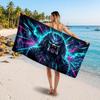 Large Beach TowelPredator Soft Absorbent Towel Beach Bath Home Use