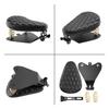 Universal Motorcycle Solo Saddle Seat Cover For Harley Custom Chopper Sportster Bobber Honda Yamaha Spring Bracket Base Seat