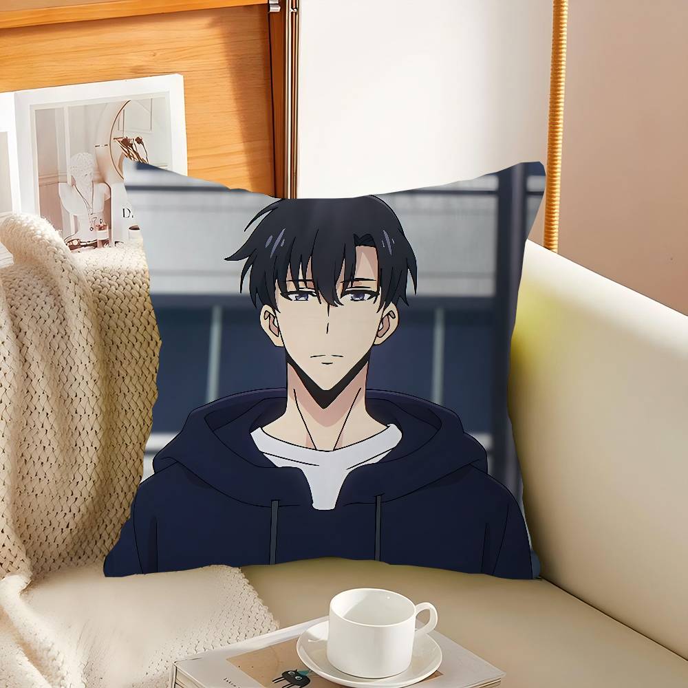 S-Sung Jinwoo 45*45cm Cushion Cover Pillow Cover Decor Pillowcase Home Pillowcase For Couch Pillow