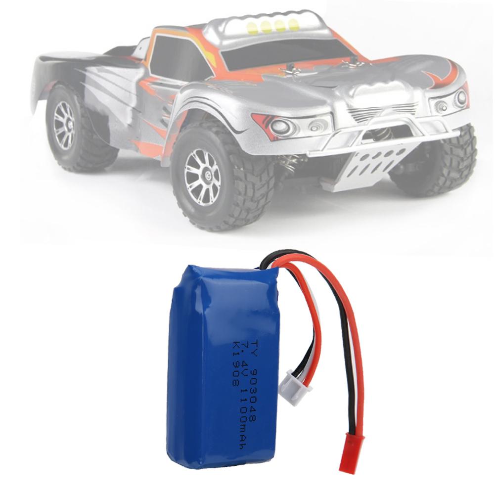 

Універсальний літієвий акумулятор 7.4V 1100MAH підходить для радіокерованої моделі автомобіля WLtoys A949 A959 A969 A979 K929