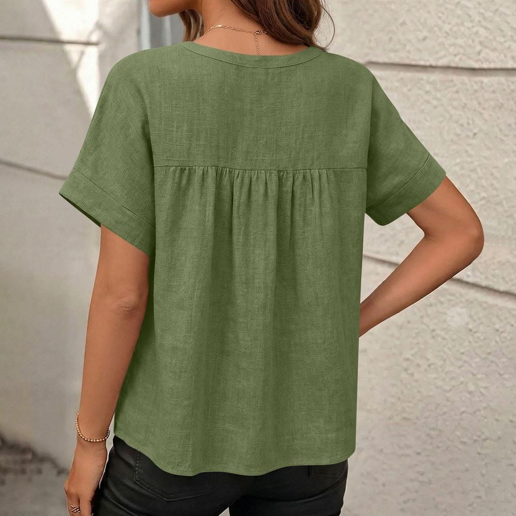 Women's Casual Short-sleeved Blouse