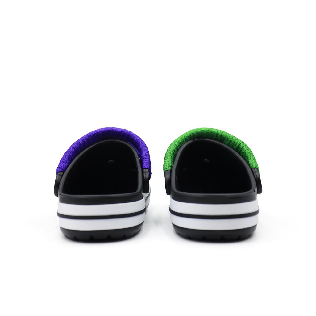 Crocs Bayaband Super Player Home Casual Comfortable and Versatile Hole Shoes for Men and Women Black