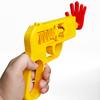 NOVO Prop Impresso em 3D Pistola de Brinquedo Lançador de Palma Substituível, Brinquedo de Mão Interativo Engraçado para Lembrancinhas de Festa Esportes ao Ar Livre