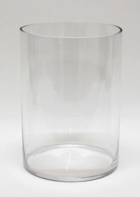 Yukature Glass Vase/Goldfish Bowl, yubg288L, Diameter 21cm X Height 30cm, Weight: 1600g, Cylindrical