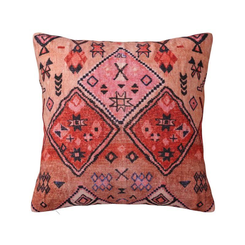 Custom Oriental Traditional Moroccan Turkish Style Pillow Decoration Luxury Bohemian Cushion Decoration Salon Square Pillowcase