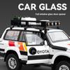 Toyota LC80 Geländewagen im Maßstab 1:24, Modellauto aus Metallguss, Spielzeug, Geschenk, Souvenir, Sammlerstück