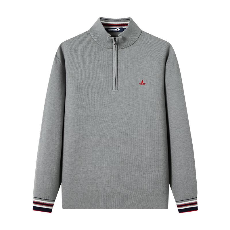 Navigare Men's Half-Zip Mock-Neck Knit Pullover