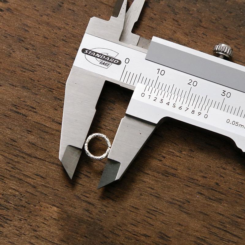 20Pcs 8Mm Small Silver Ring Closed Ring Diy Hand-Made Key Chain Bracelet Connecting Ring Hanging Ring Material