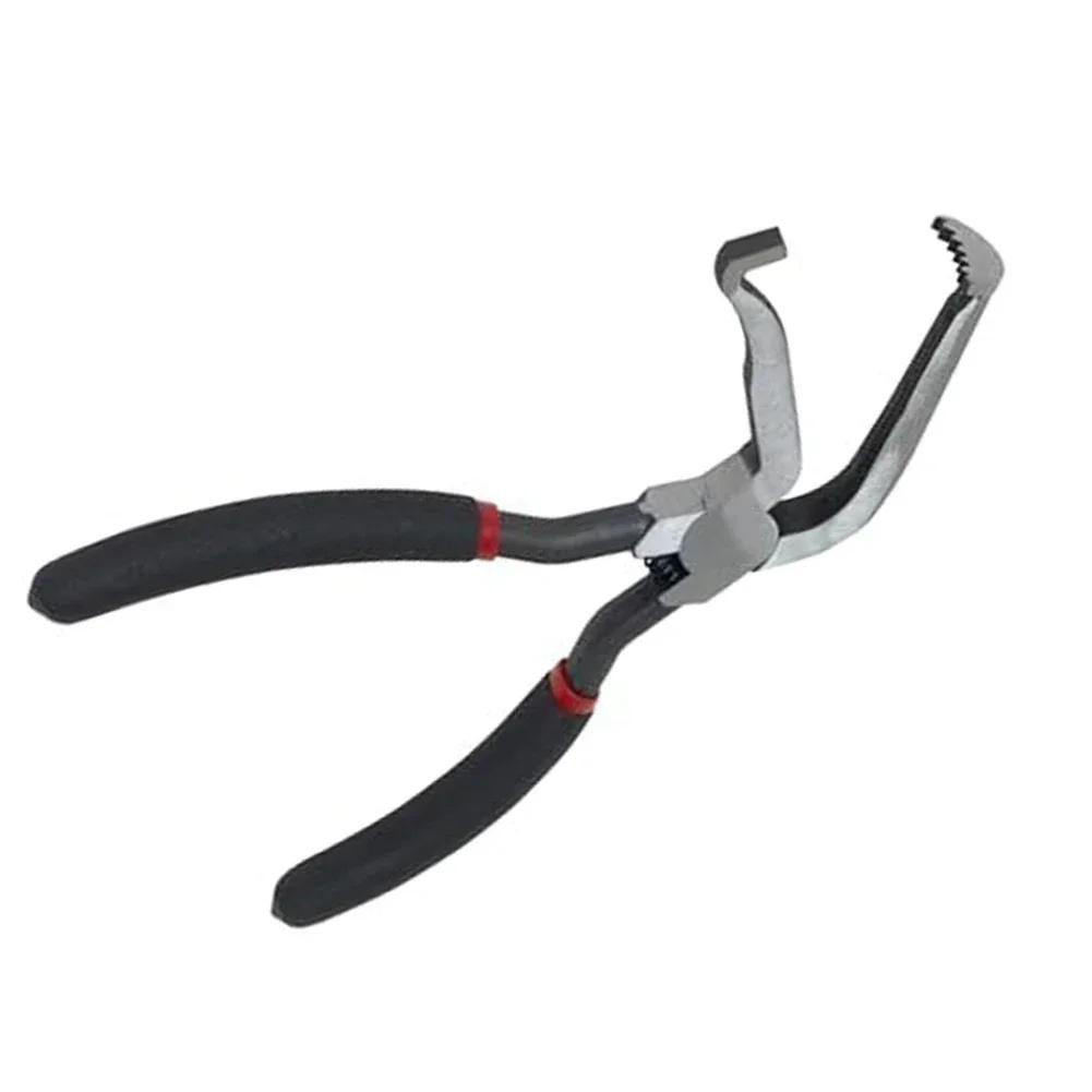 

Car Automotive Electrical Connector Fuel Line Electrical Disconnect Pliers Removal Oil Pipe Separate Plier Tool чёрный