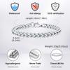 Bali Foxtail Chain Bracelet for Men,God Color Single Franco Link Chain Bracelets,Classic Chain Jewelry Gift