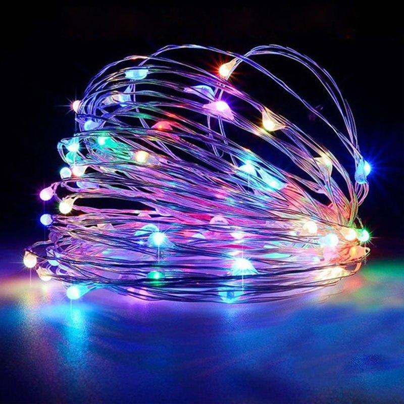 String Lights for Bedroom, Party, Wedding, Christmas Halloween Decoration, 50/100LED