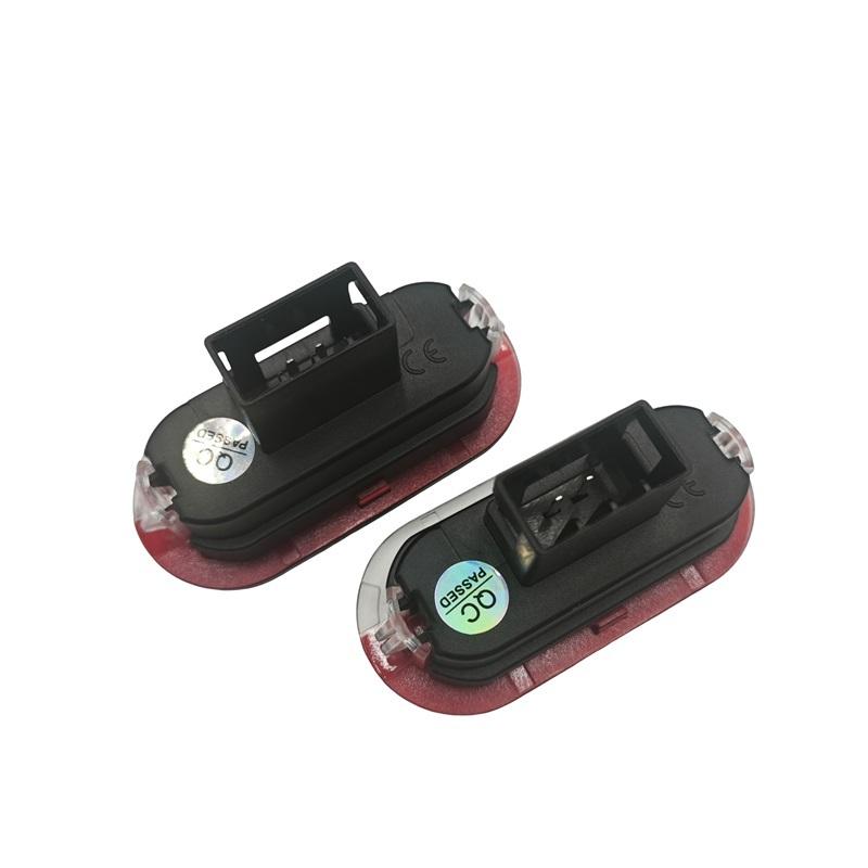 2x Car Door Light Interior Door Courtesy Warning Lamp For Seat Leon Toledo Alhambra Skoda Octavia VW Beetle Golf Jetta 1J0947413