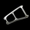 My Good Car ABS Chrome Internal Gear Shift Panel Protective Frame Cover Trim Sticker for Jeep Compass 2017 2018 Accessories