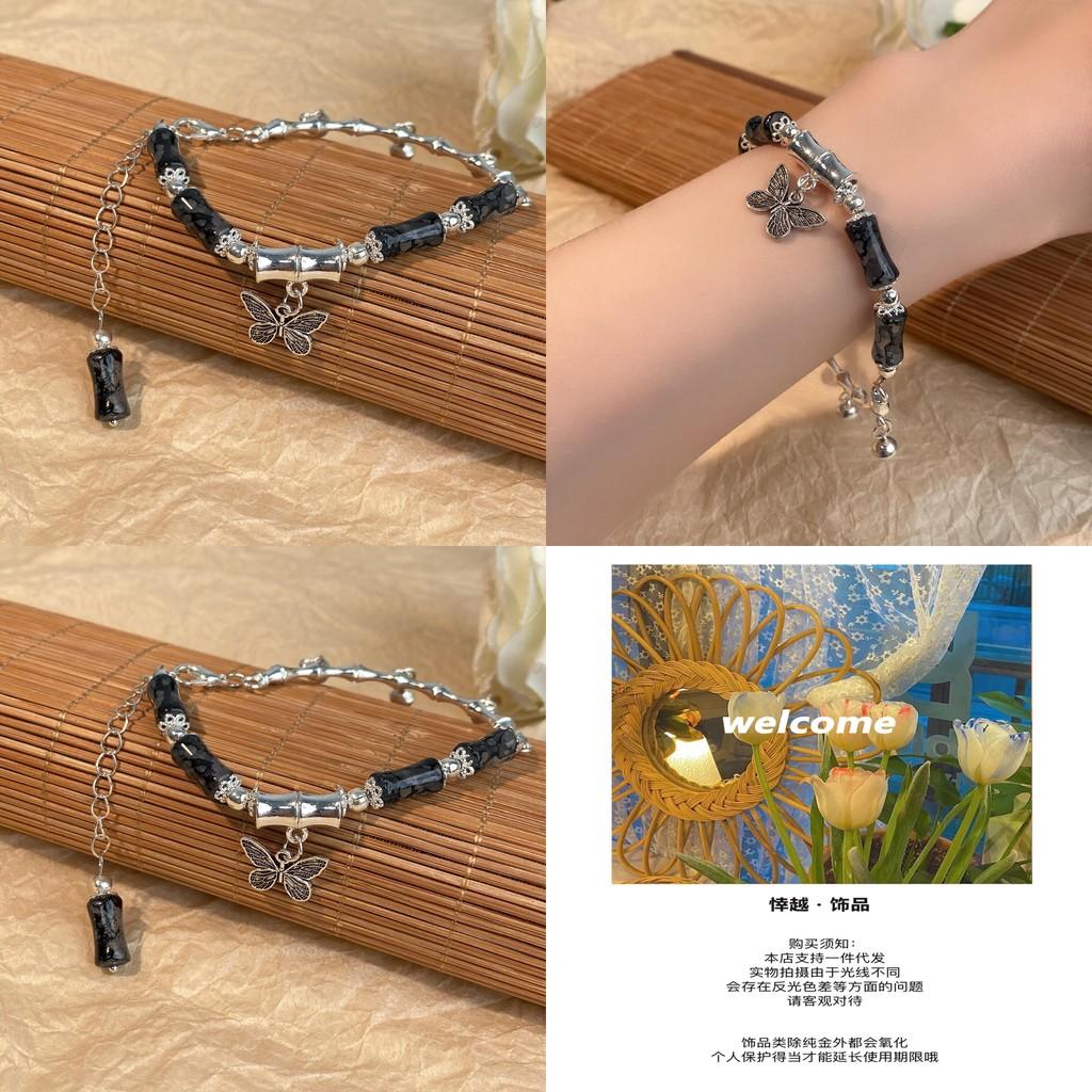 Chic Alloy Butterfly Tassel Bracelet For Women Ideal For Everyday Wear