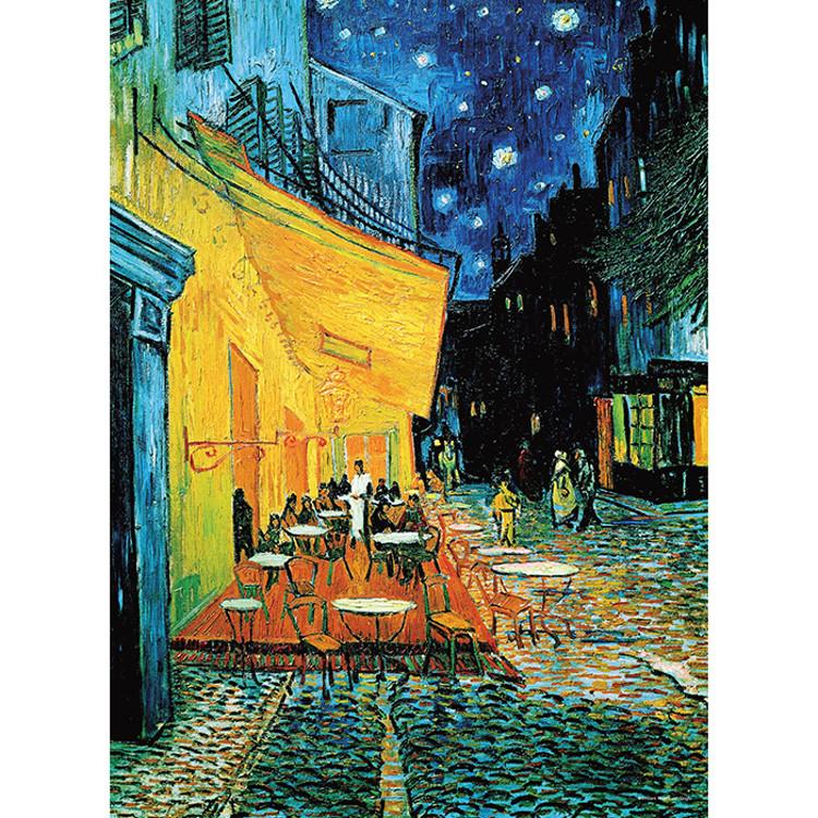 500 Piece Jigsaw Puzzle - Cafe Terrace at Night, populärt koreanskt pussel