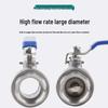 Stainless Steel High-Temperature Steam Ball Valve, Internal Thread Gate, Available In 4 Points, 6 Points, and 1 Inch (DN15)