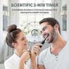 6-Speed Sonic Electric Toothbrush 3 Colors Adult Rechargeable Soft-Bristled Couple Toothbrush Male And Female Students Waterproof Toothbrush 25-26
