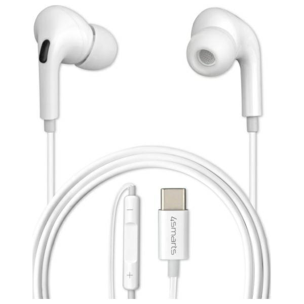 Słuchawki 4smarts Melody Digital Basic USB-C Przetwornik D/A Białe