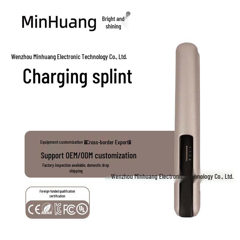 

Wireless Straightener & Curler 2-in-1 Set with English Instructions - Gift Box шампанського