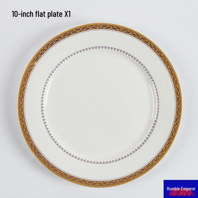 Qianxing Ceramic 10-inch Flat Plates