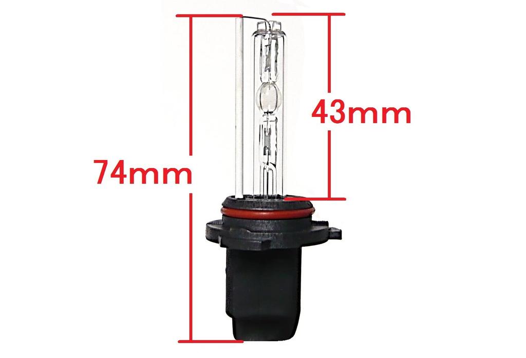 HB4 55W 10000K HID Bulbs Replacement, Set of 2 (Customize)