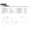 Women's Sunglasses, Fashionable Cat Eye T-shaped Sunglasses